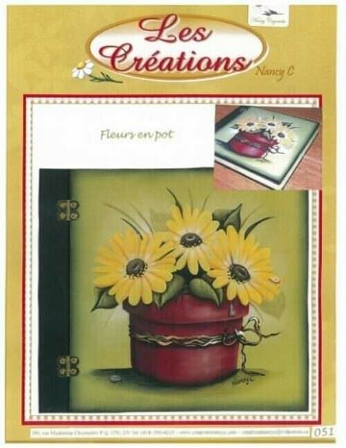 Fleur en pot/Nancy Cayouette