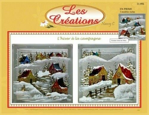 L&#39;Hiver à la campagne/Nancy Cayouette