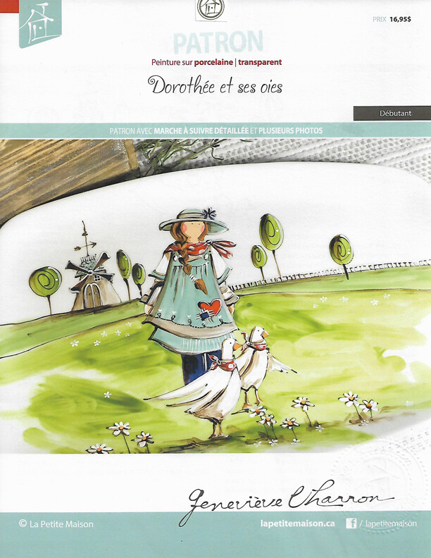 Dorothée et ses oies/G.Charron