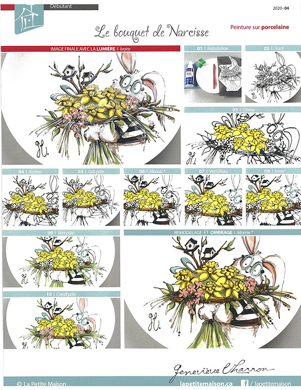 Le bouquet de Narcisse/G.Charron