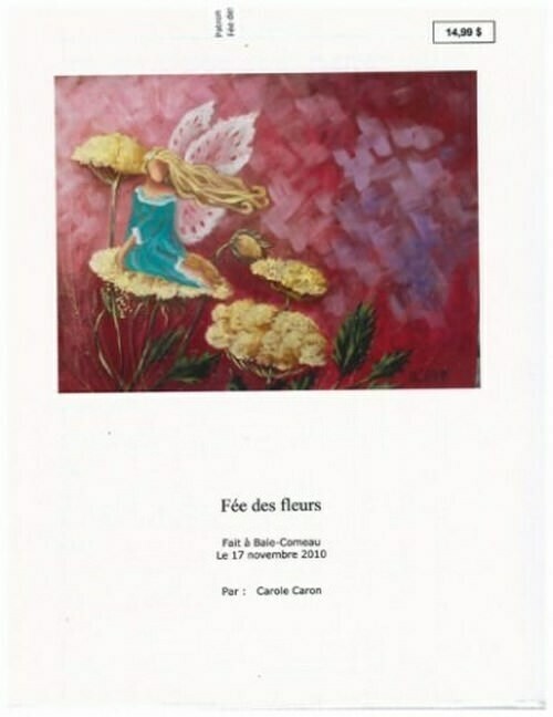 Fée des fleurs/C.Caron