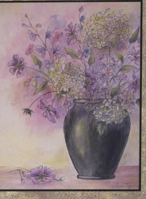 Hortensias verts/Linda Tozzi
