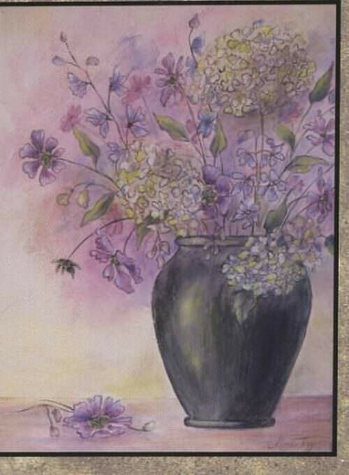 Hortensias verts/Linda Tozzi