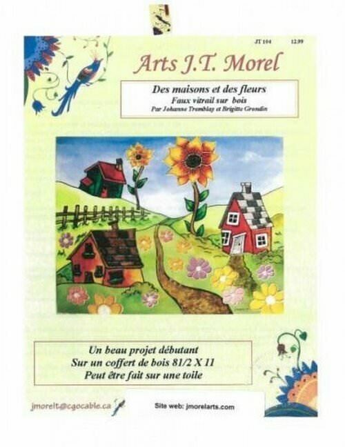 Des maisons et des fleurs/J.Tremblay