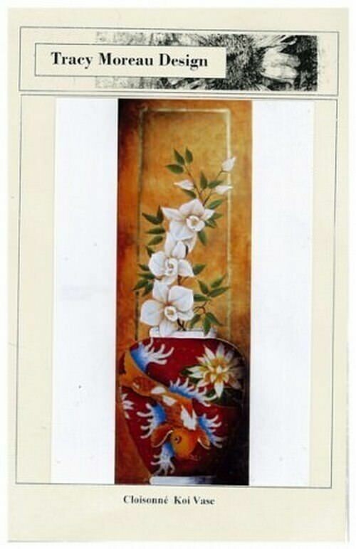 Cloisonné Koi Vase