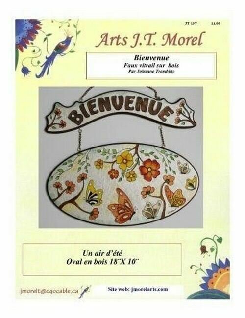 Bienvenue fleurs papillons/J.Tremblay