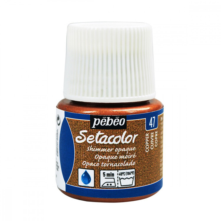 Sétacolor opaque moiré #47 Cuivre