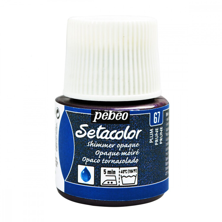 Sétacolor opaque moiré #67 Prune