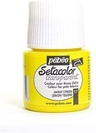 Sétacolor tissus clair s#17  Jaune citron