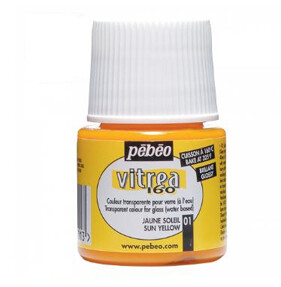 Vitrea #01  Jaune soleil