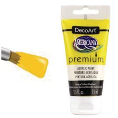 Hansa Yellow Medium - Premium Tube 75ml
