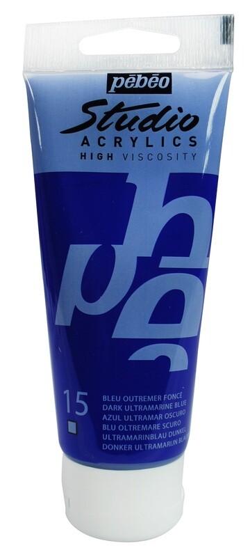 Pébéo Studio /Bleu outremer foncé no 15