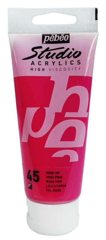 Pébéo Studio /Rose vif no 45