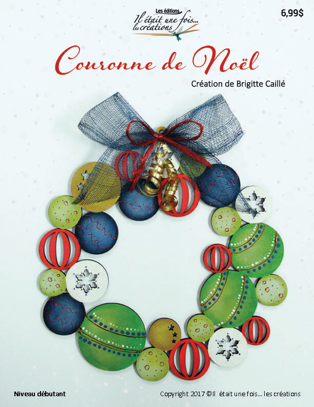 Couronne de Noël/Brigitte Caillé