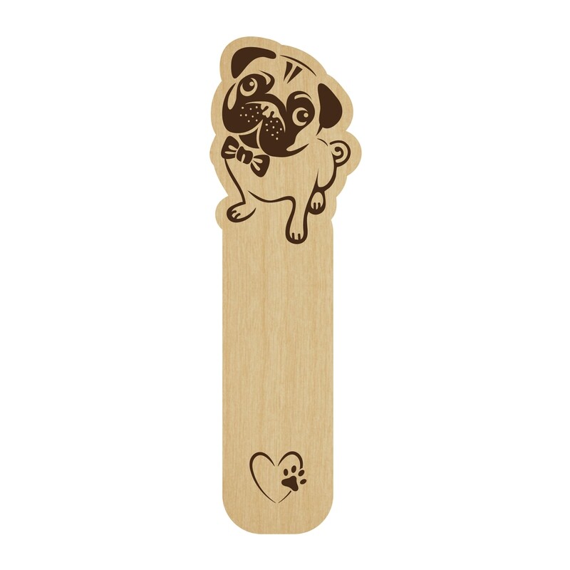 Signet en bois - Chien