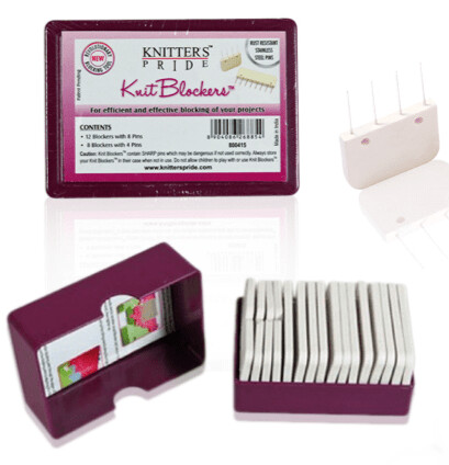 Épingles pour bloquer les tricots de Knitters Pride