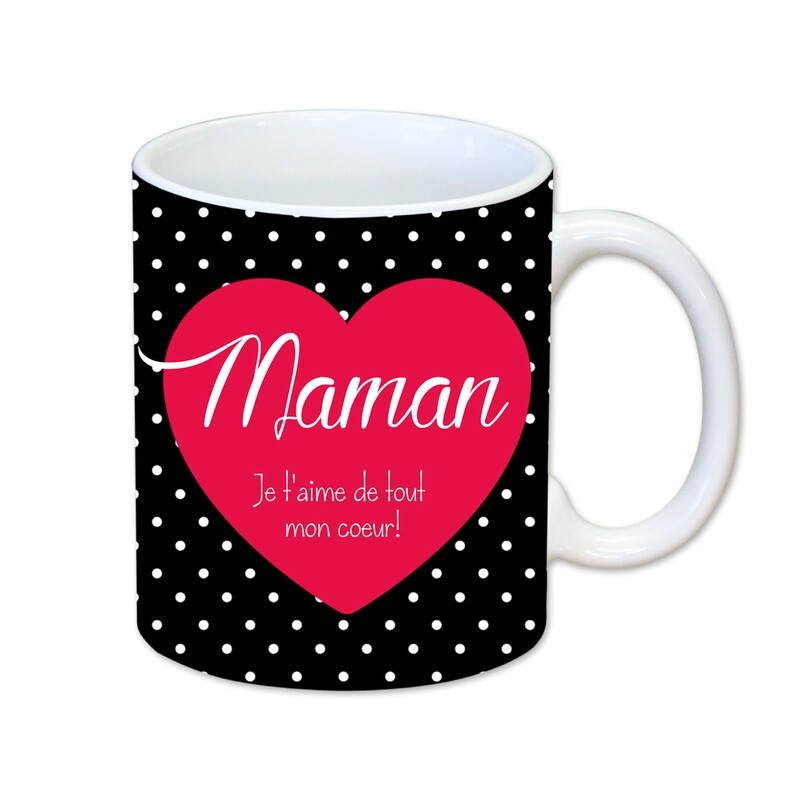 Maman je t&#39;aime de tout mon coeur!