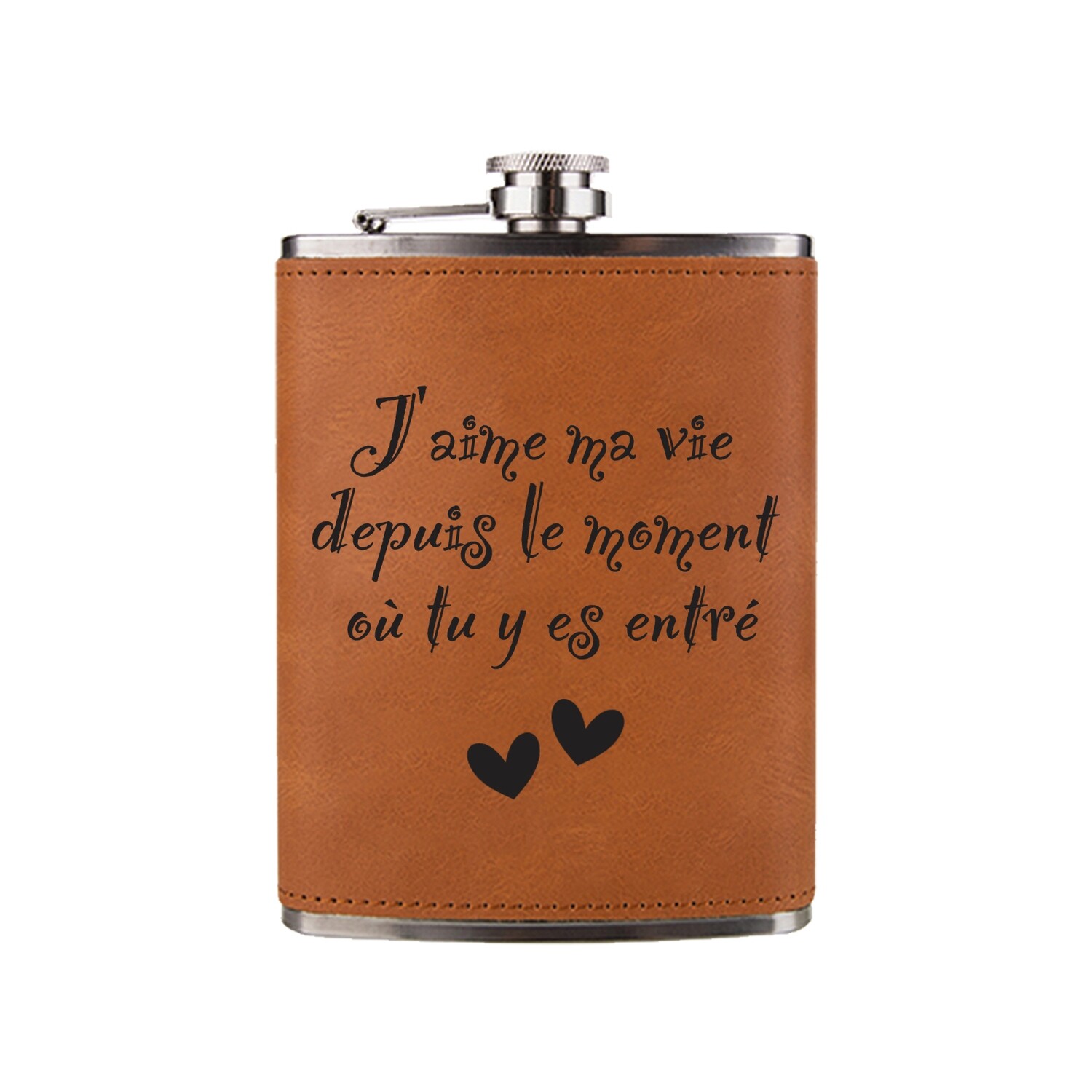 Flasque à boisson - J&#39;aime ma vie...
