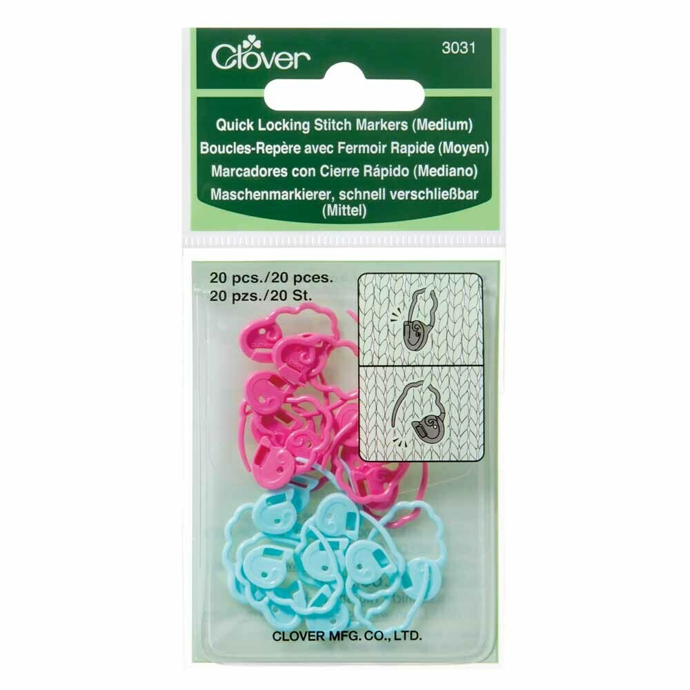 Boucles-repère avec fermoir rapide - moyen