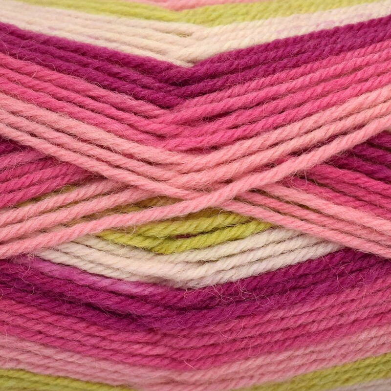 Fil à tricoter Deluxe Stripes #1785 - DRAGON FRUIT