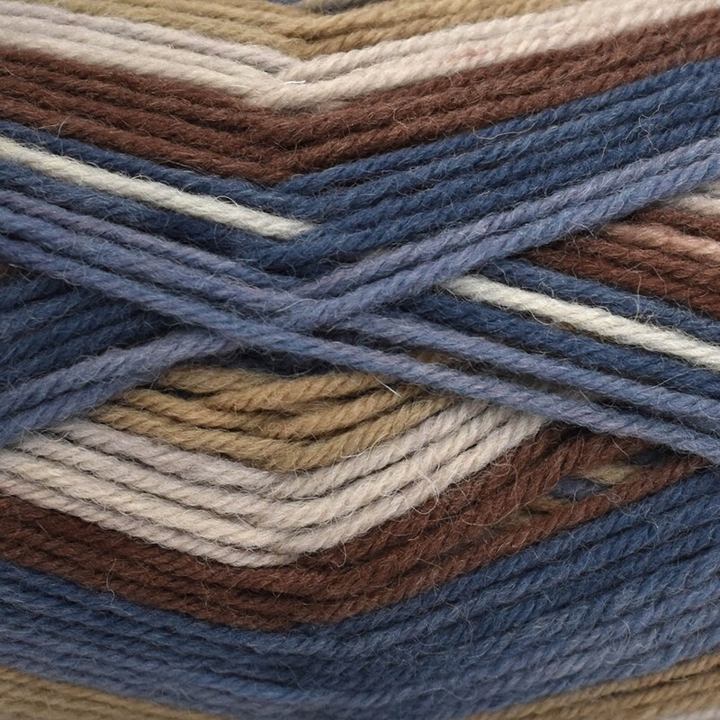 Fil à tricoter Deluxe Stripes #1785 - TIMBER