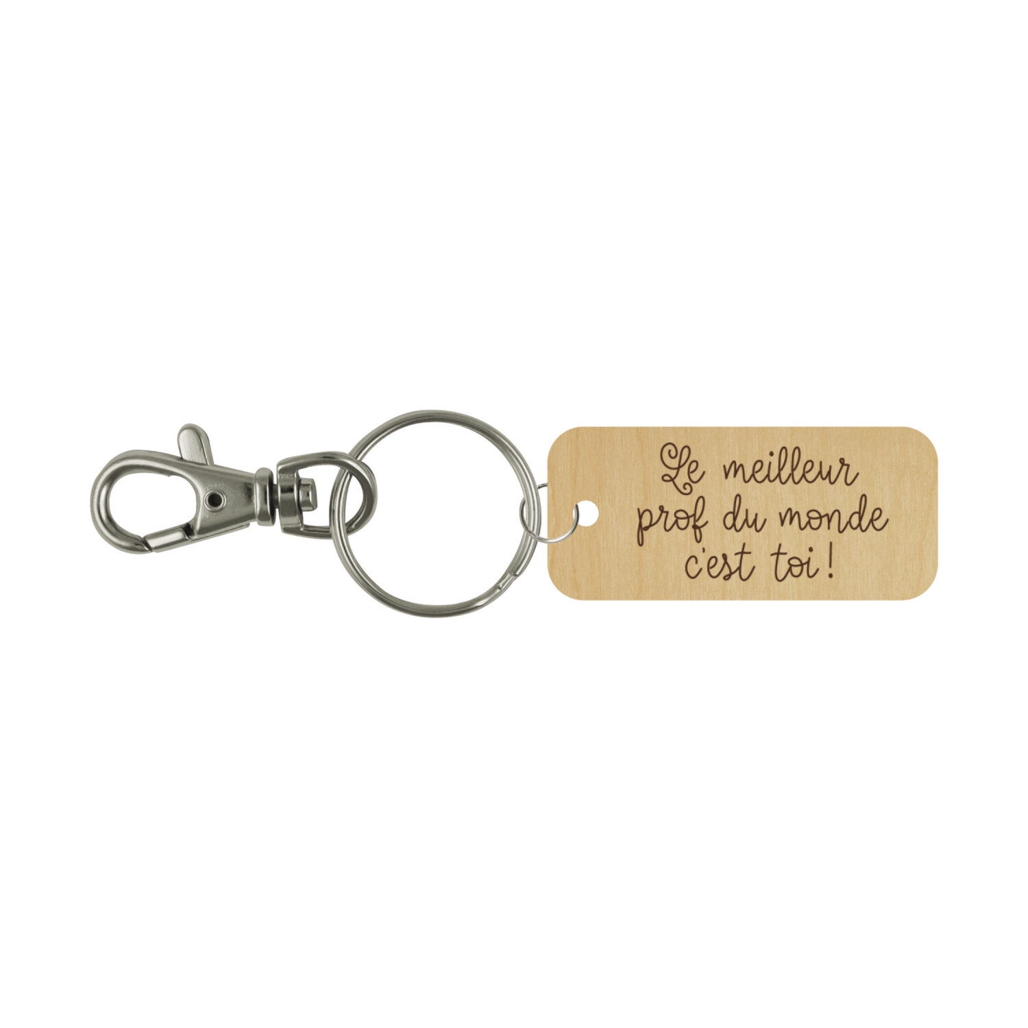 Porte-clé - Le meilleur prof du monde c&#39;est toi!