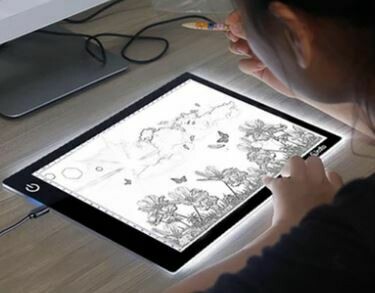 Tablette lumineuse