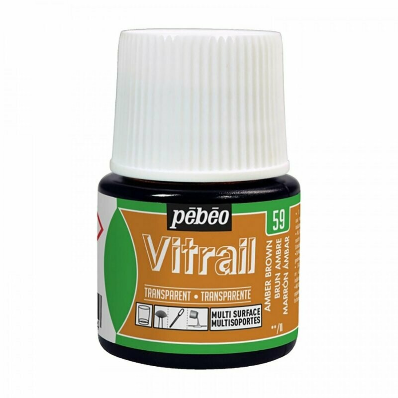 Vitrail Brun ambré  #59