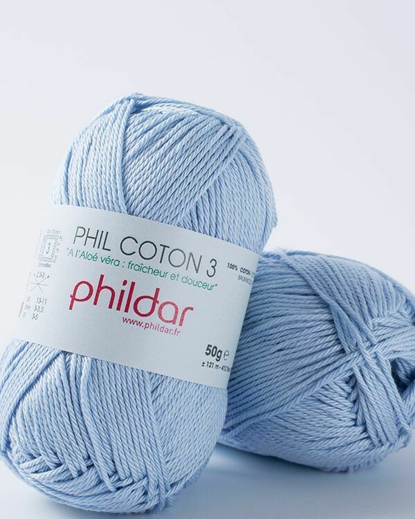 PHIL COTON 3/AZUR