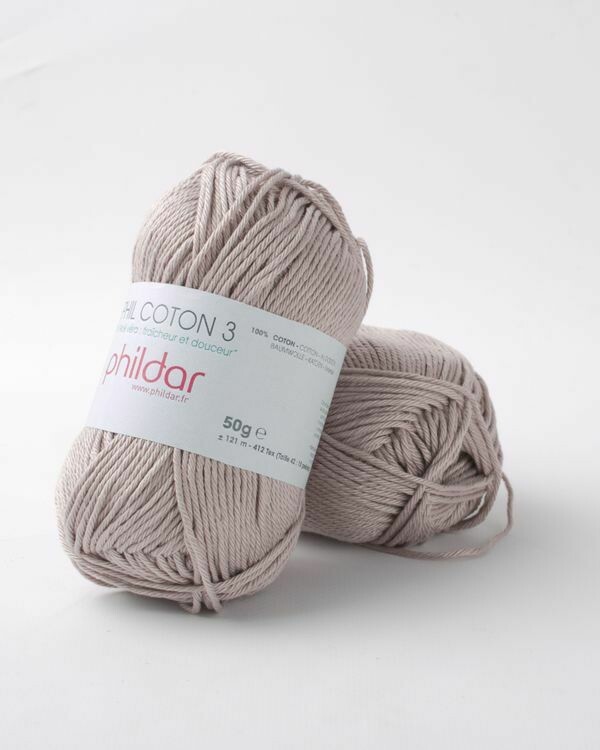 PHIL COTON 3/TAUPE