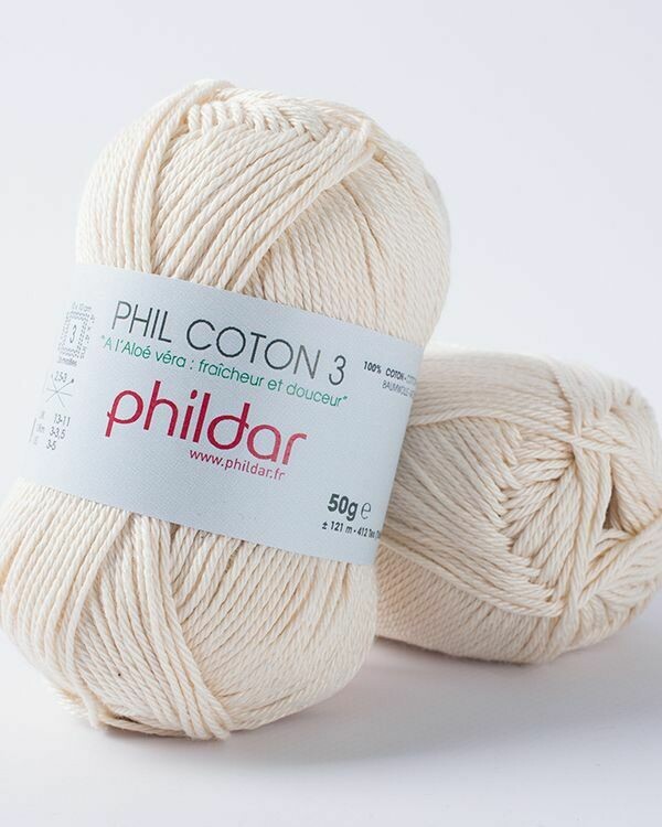 PHIL COTON 3/ECRU