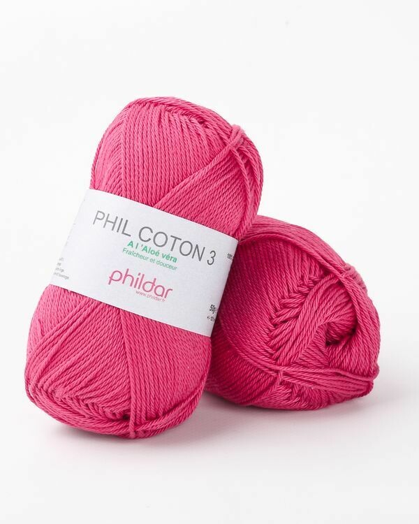 PHIL COTON 3/FRAMBOISE