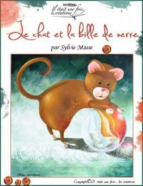 Le chat et la bille de verre