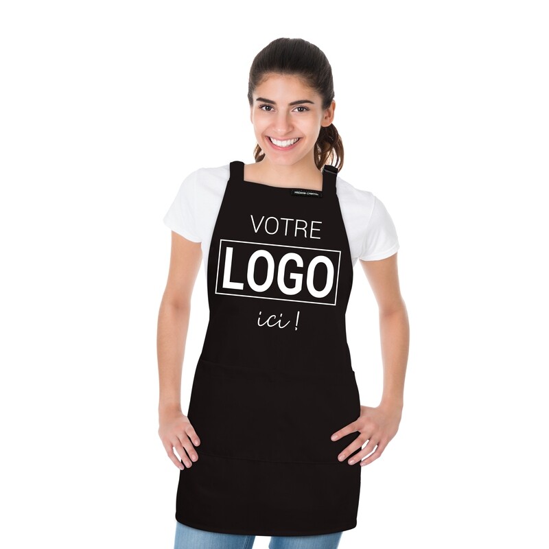 Tablier en coton - Votre logo ici!