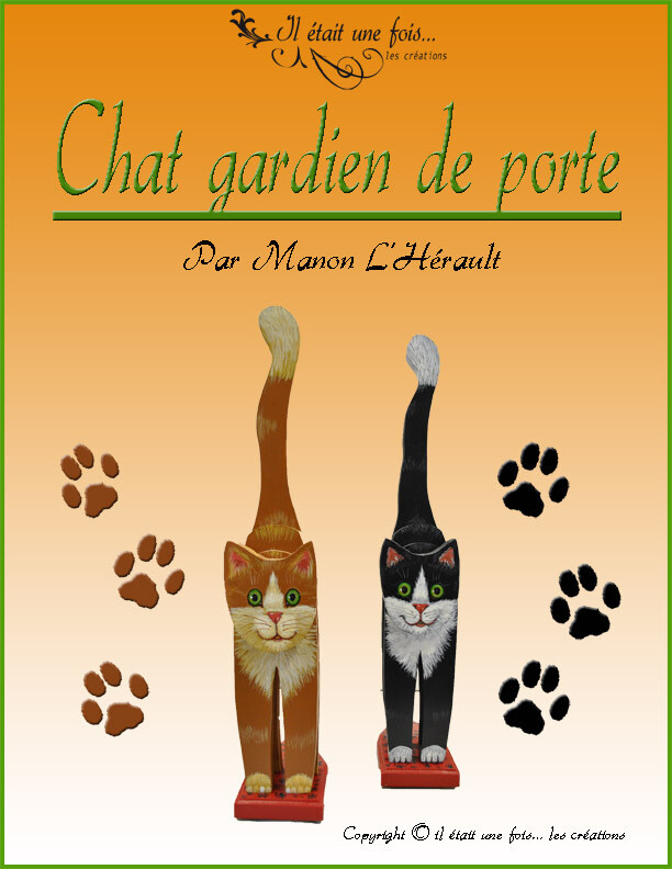Chat gardien de porte/Manon l&#39;Hérault