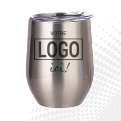 VERRE À VIN STAINLESS AC511-PERSO