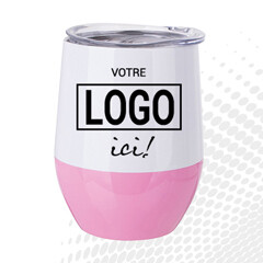 VERRE À VIN STAINLESS AC521-PERSO