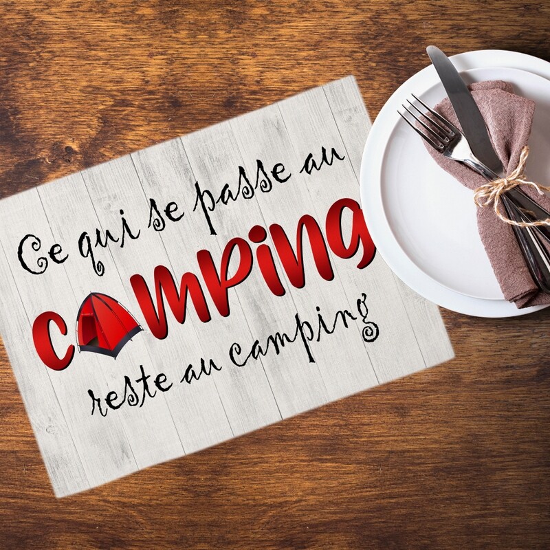 Collection camping - Ce qui se passe au camping...