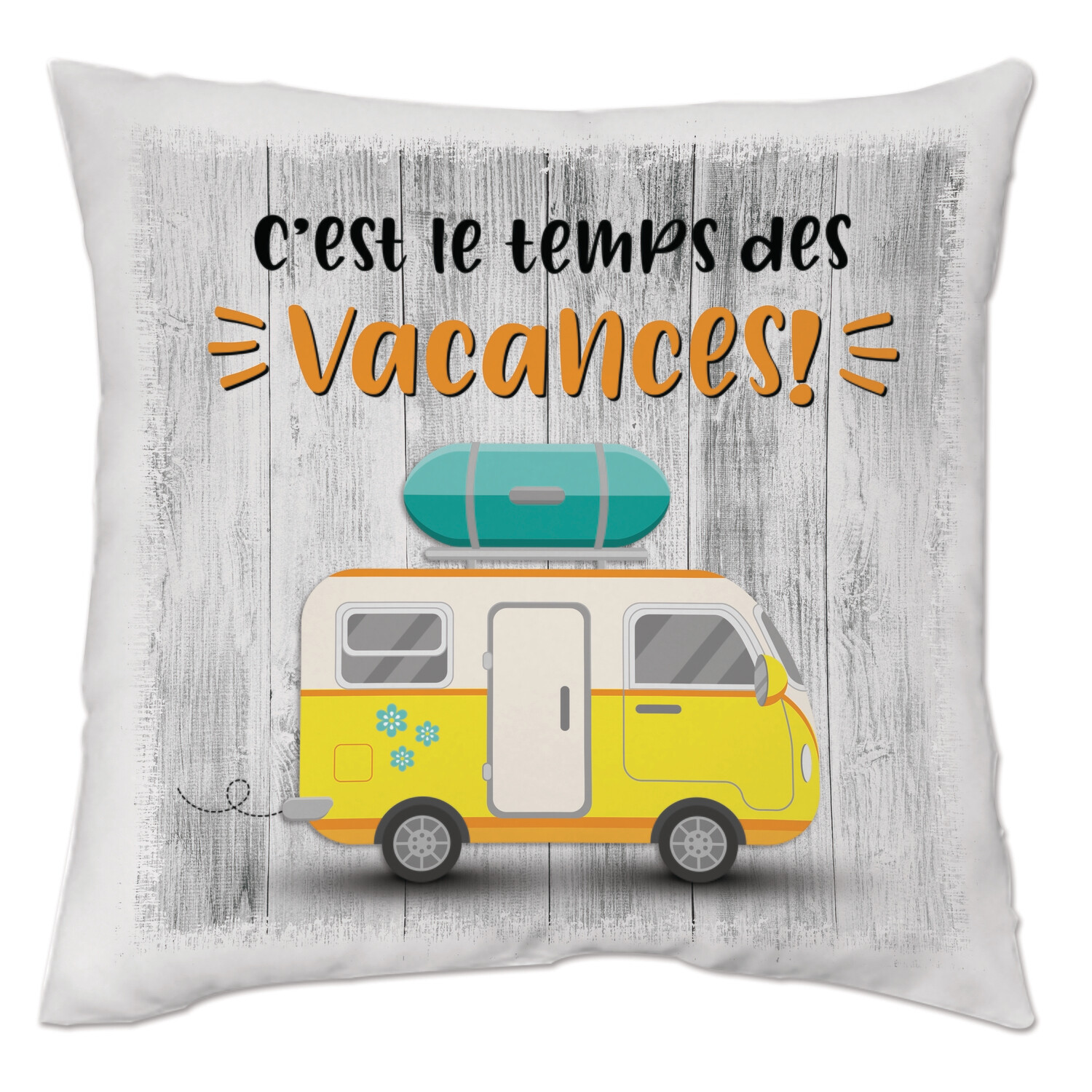 Collection Camping - C&#39;est le temps des vacances - jaune