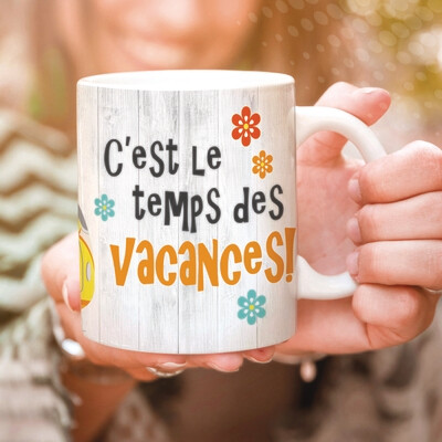 Collection camping - C'est le temps des vacances - jaune Collection camping - C'est le temps des vacances - jaune