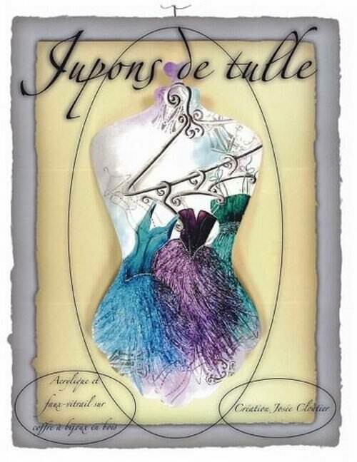 Jupons de tulle/J.CLOUTIER