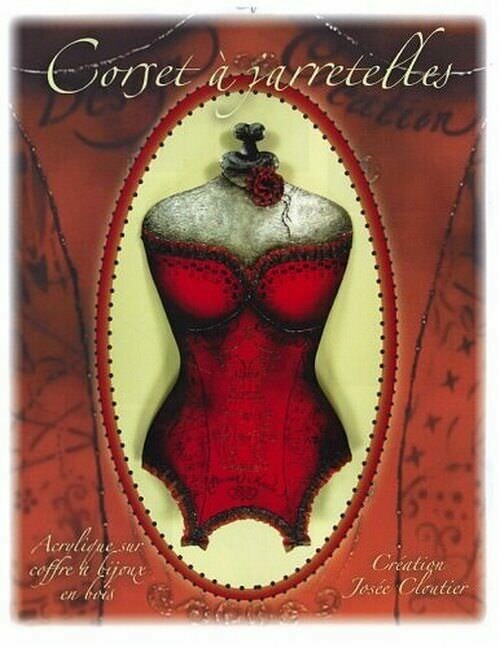 Corset à jarretelles/J.CLOUTIER