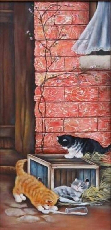 Chat de ruelle/Nicole Laurence