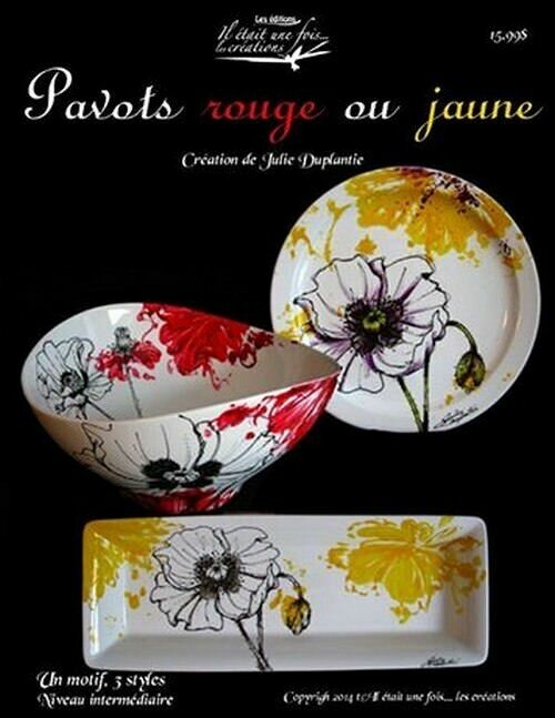 Pavots rouge ou jaune/Julie Duplantie