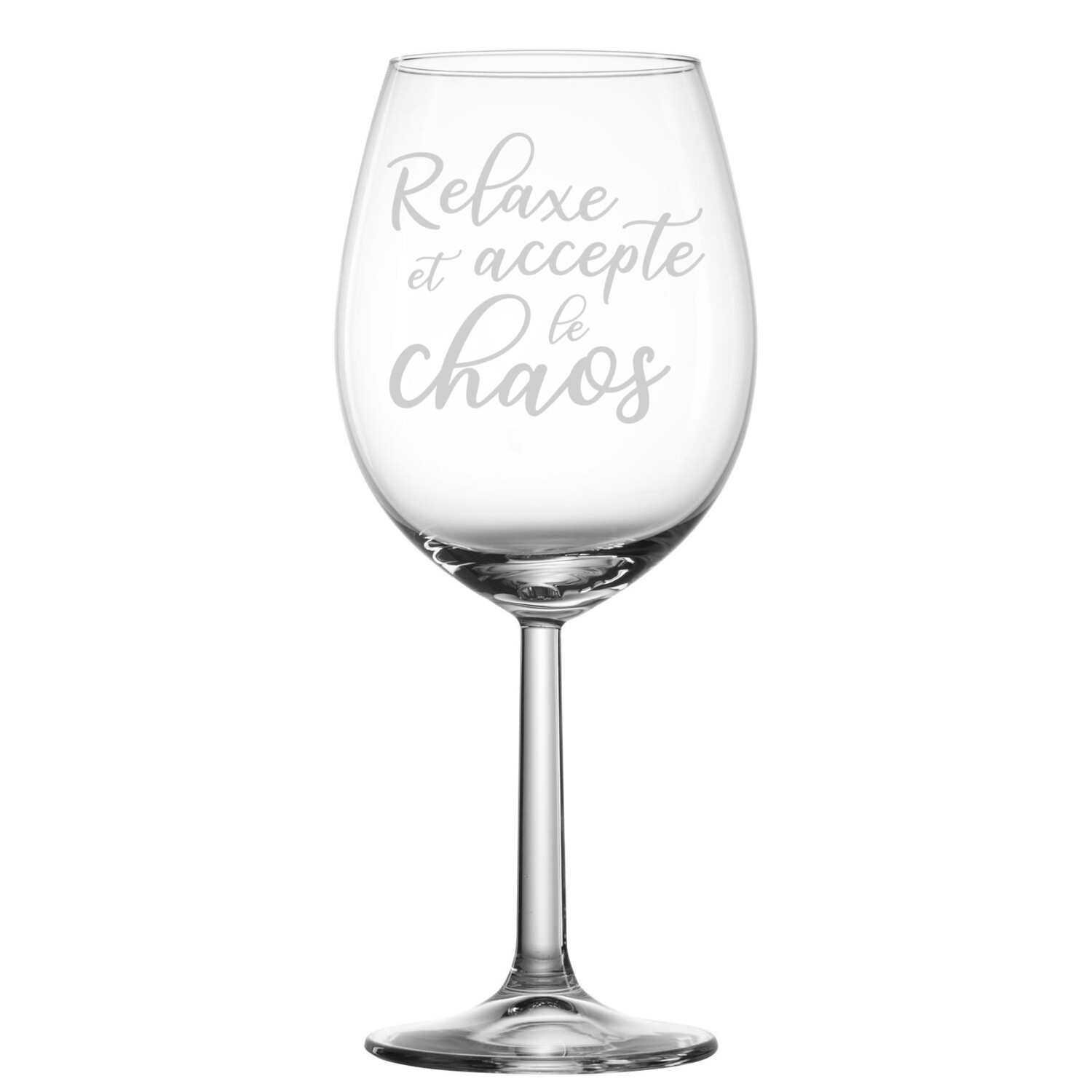 Relaxe et accepte le chaos