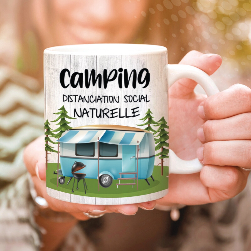 Collection camping - Distanciation social naturelle