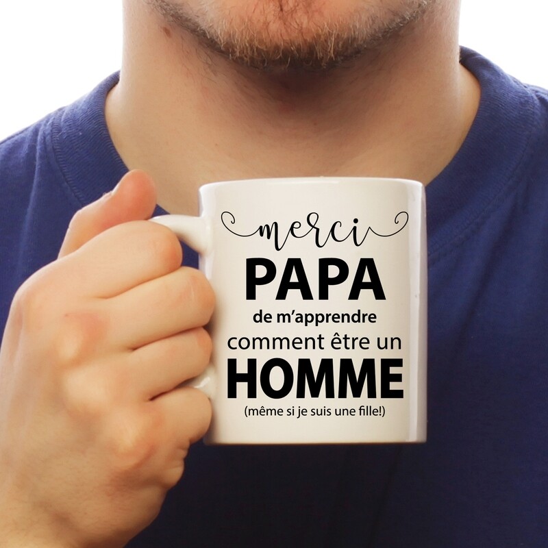 Tasse - Merci papa...