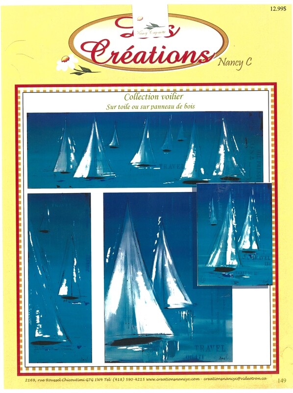 Collection Voilier Sur toile ou sur panneau de bois/N.Cayouette