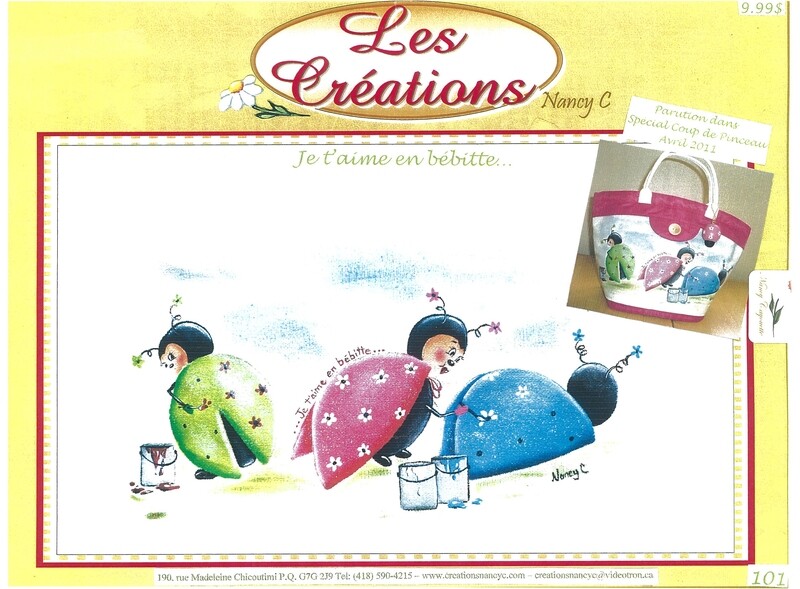 Je t&#39;aime en bébitte/N.Cayouette