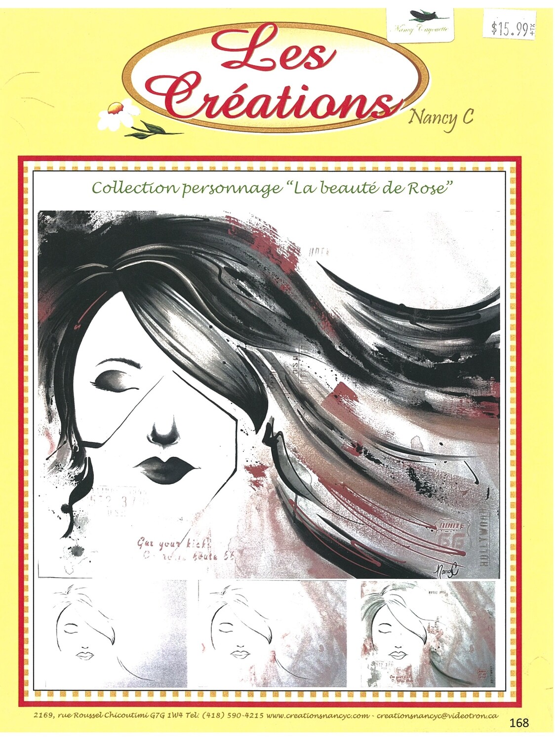 Collection personnage La beauté de Rose/N.Cayouette